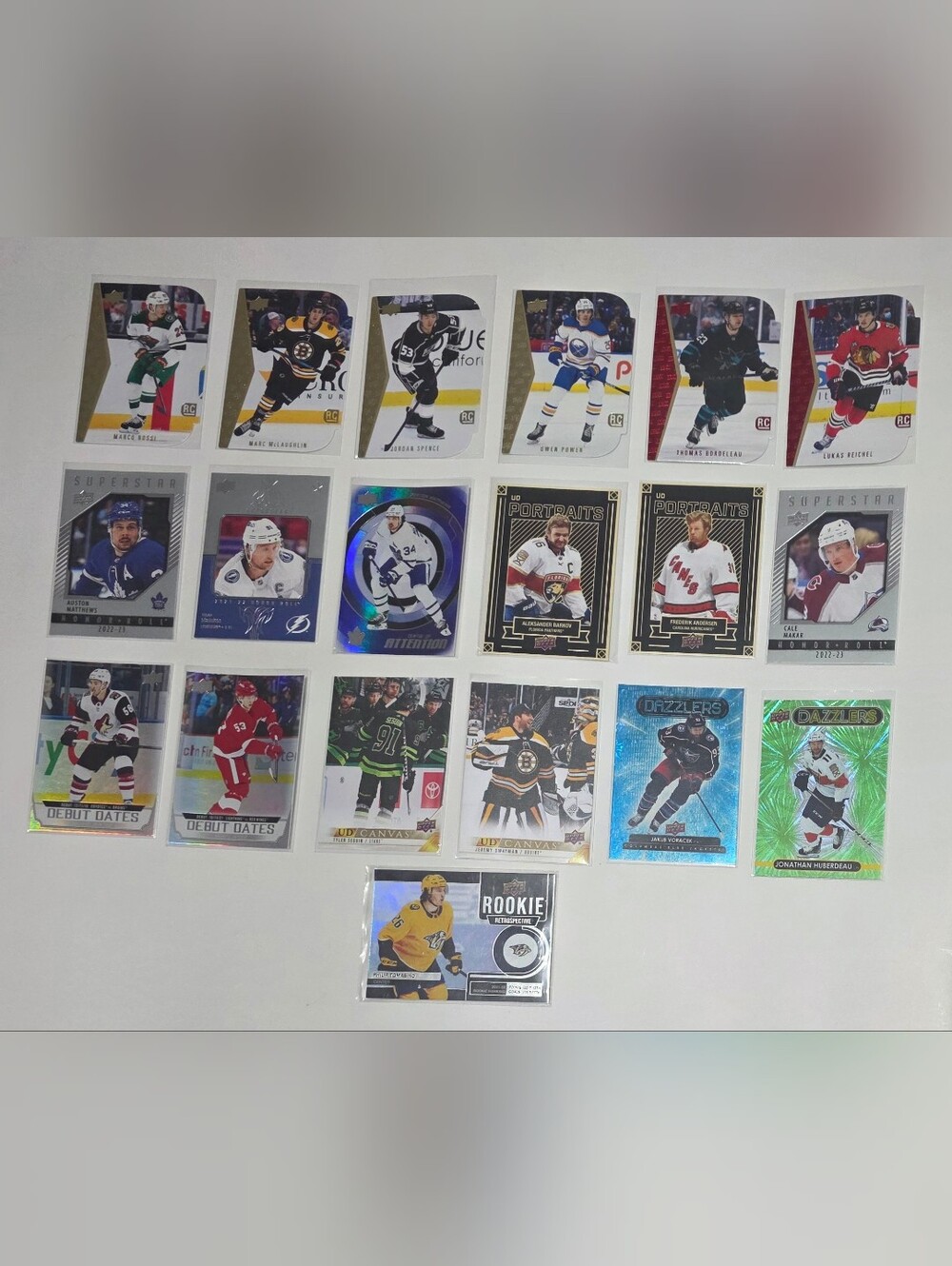 NHL Hockey Upper Deck Insert And Promo Cards